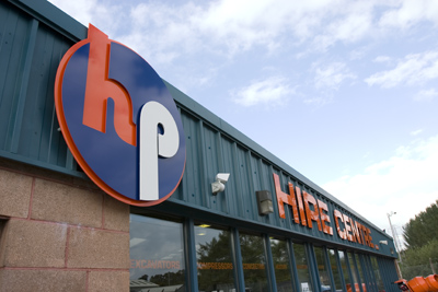 New look identity for local hire company!